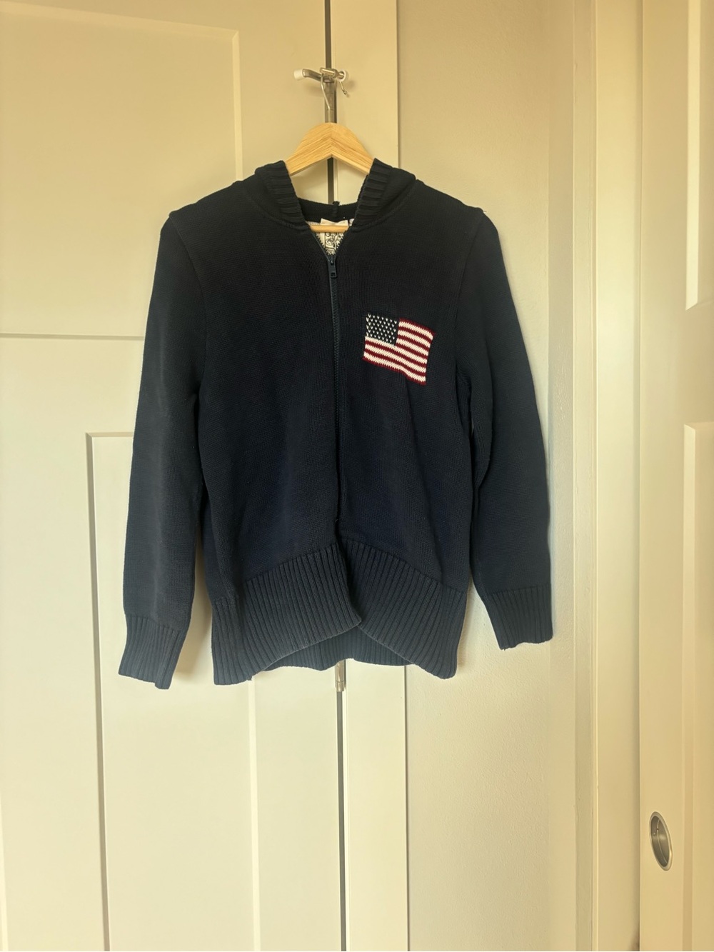 Cotton Country Parkhurst USA Knit Zip Up Hoodie